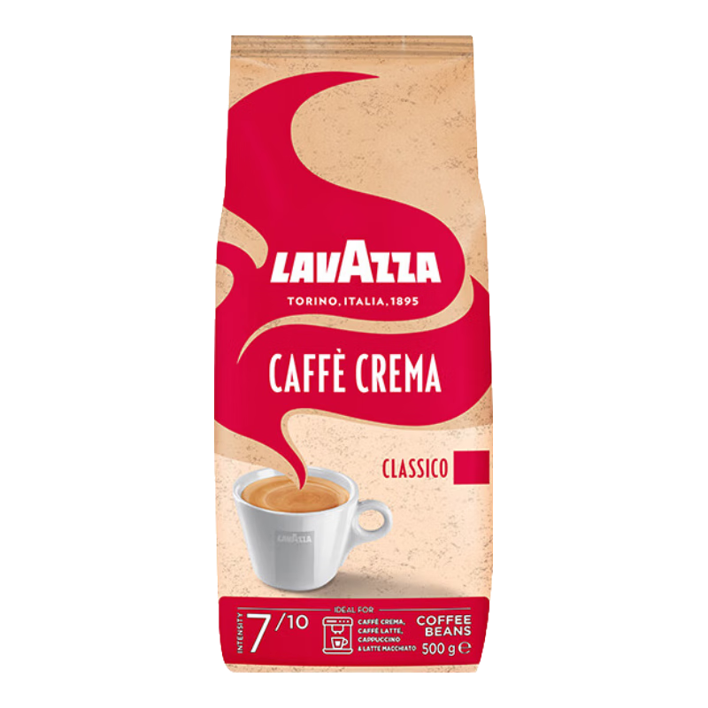 拉瓦萨 意大利进口咖啡豆 500g 69.9元包邮（需试用）