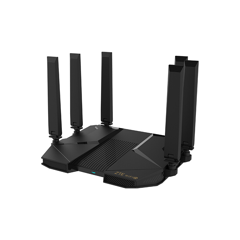 京东PLUS：ZTE 中兴 AX5400 Pro 双频5400M 家用千兆无线路由器 Wi-Fi 6 单个装 黑色 券后406.81元