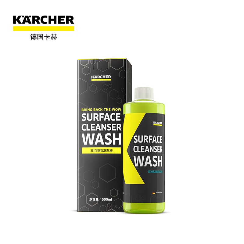 KÄRCHER 卡赫 高泡脱脂洗车液 500ml 1瓶 20元（60元/1件）