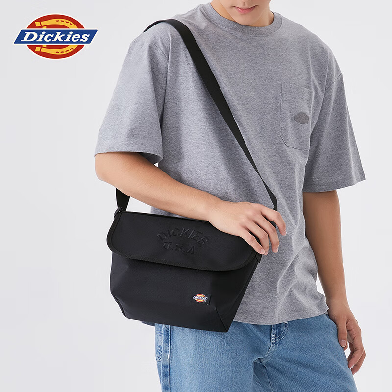 京東PLUS：Dickies 帝客 輕便斜跨多隔層腰胸包 DK-C013 82.61元