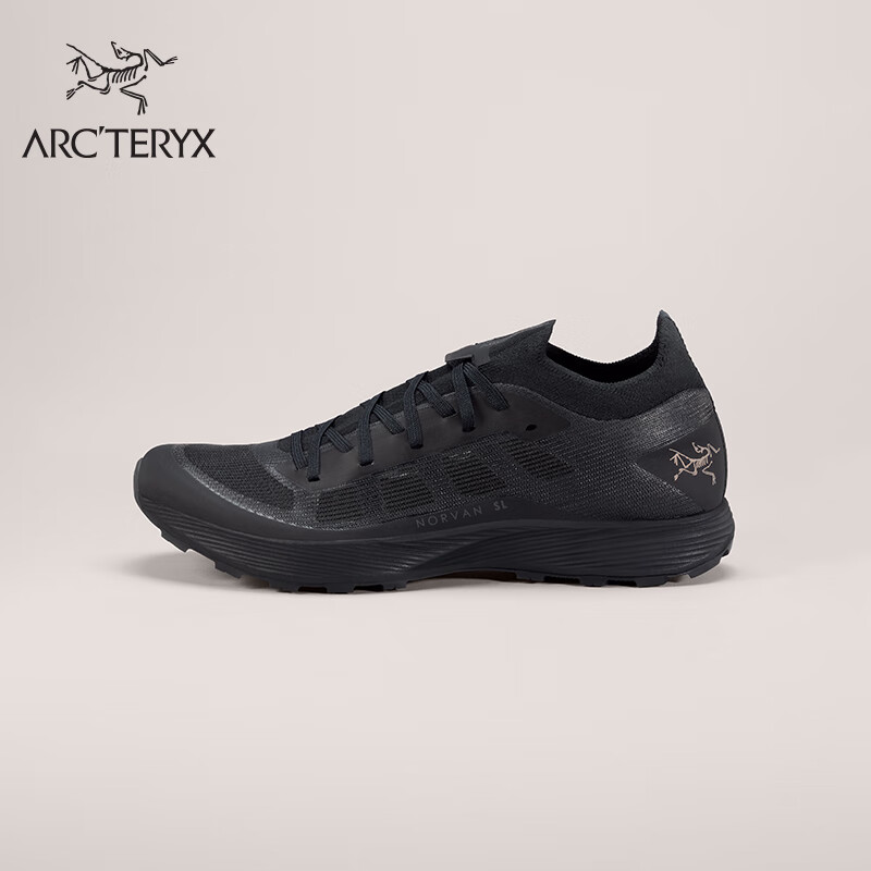 ARC'TERYX 始祖鸟 ARC’TERYX始祖鸟 NORVAN SL 3 轻量 女子 越野跑鞋 黑色/浅浅茶棕 4.5 ￥1500