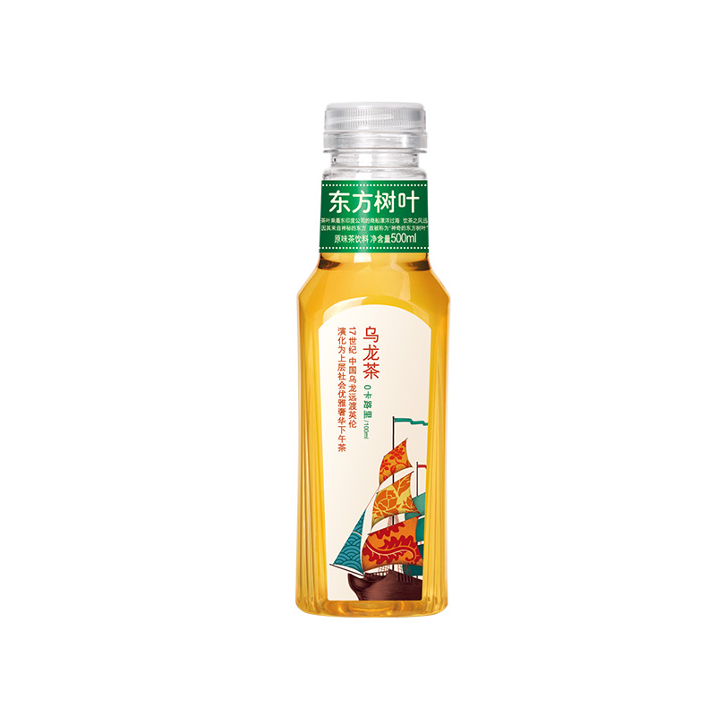 NONGFU SPRING 农夫山泉 东方树叶乌龙茶500ml*15瓶 0糖0脂0卡无糖饮料茶饮料 整箱装 券后51.4元