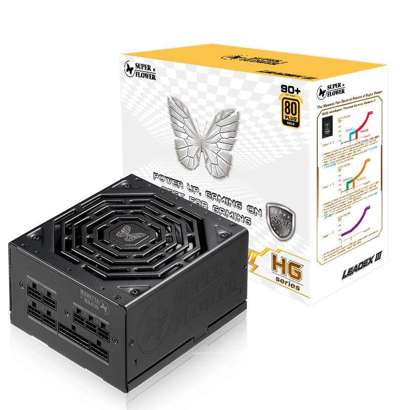 京东百亿补贴、pLUS会员：SUPER FLOWER振华 额定750W LEADEX HG 750W 电脑电源（80PLUS/全模组/十年保固） 655.71元