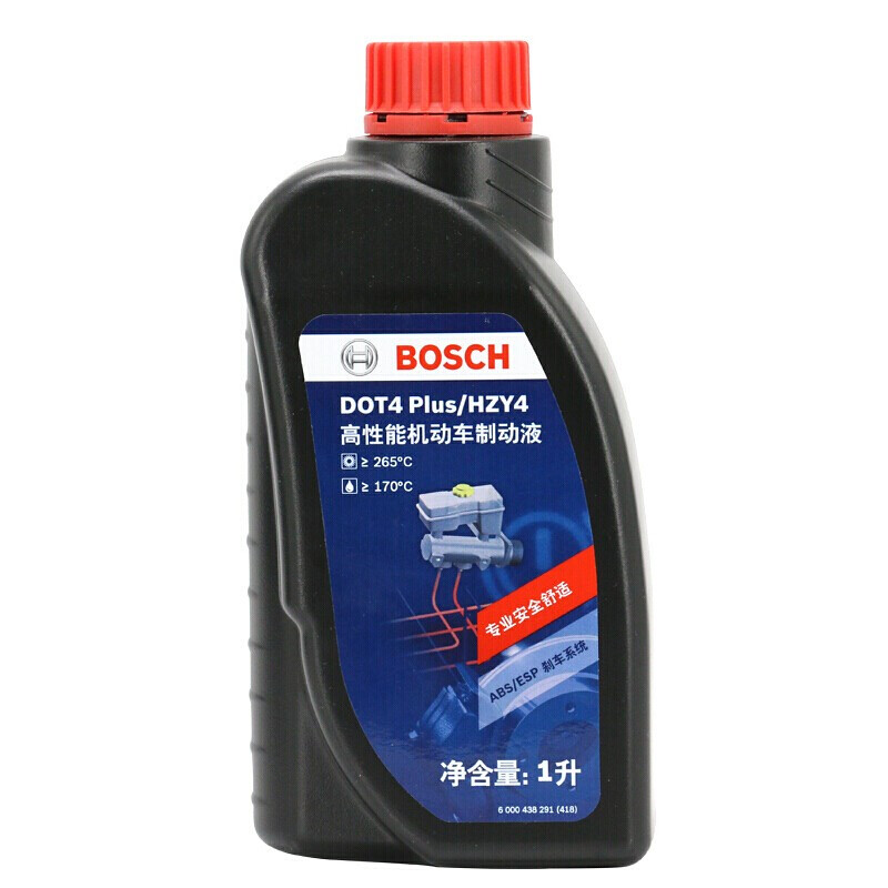 BOSCH 博世 刹车油 DOT4 PLUS 1L装 69元