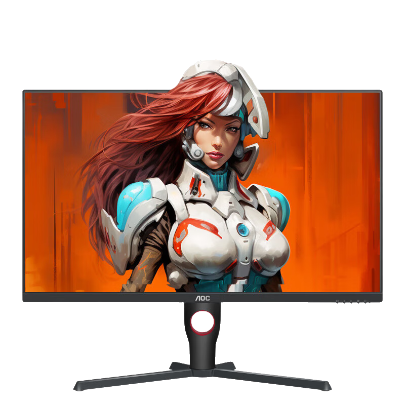 AOC 23.8英寸 180Hz FastIPS 广色域 1ms HDR10 电脑显示器 24G10E 649元（plus会员645.76元）