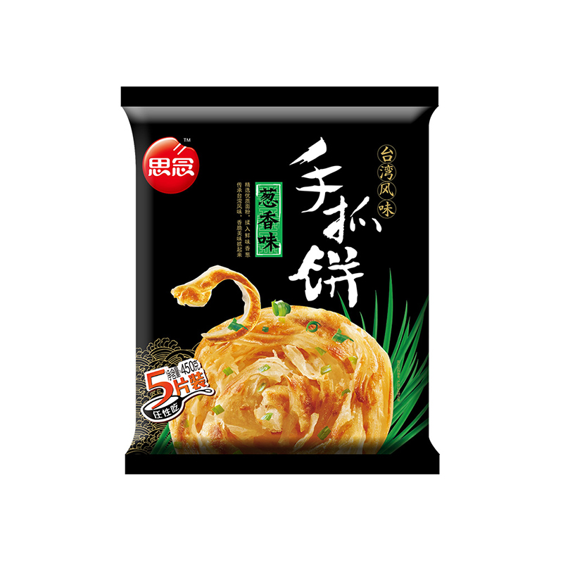 思念 手抓饼 葱香味 450g 6.93元（需买5件，需用券）