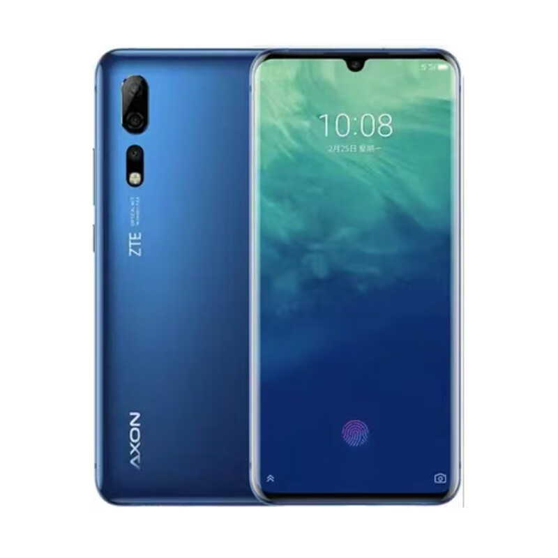 ZTE 中兴 Axon 10 Pro 天玑10pro 4G全网通曲面屏 骁龙855 12+256蓝色 ￥1099