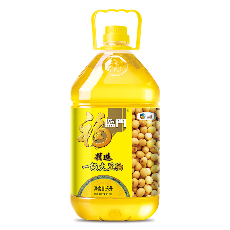 京东百亿补贴、Plus会员:福临门 精选一级 大豆油5L 食用油  41.48元包邮