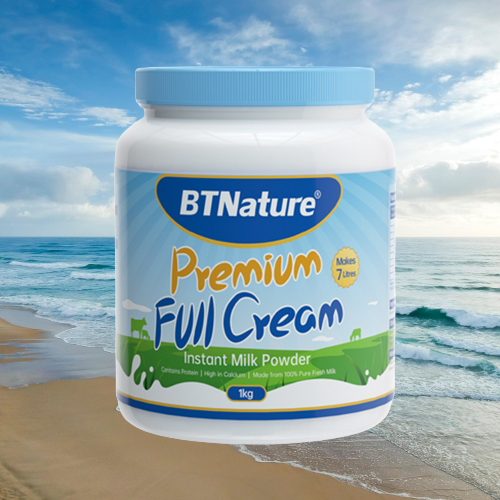 BTNature 蓝胖子全脂奶粉 1kg 券后80元