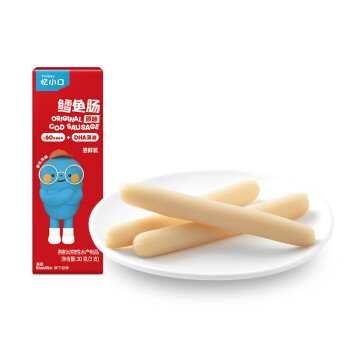 Enoulite 英氏 憶小口兒童零食鱈魚腸原味嘗鮮裝30g