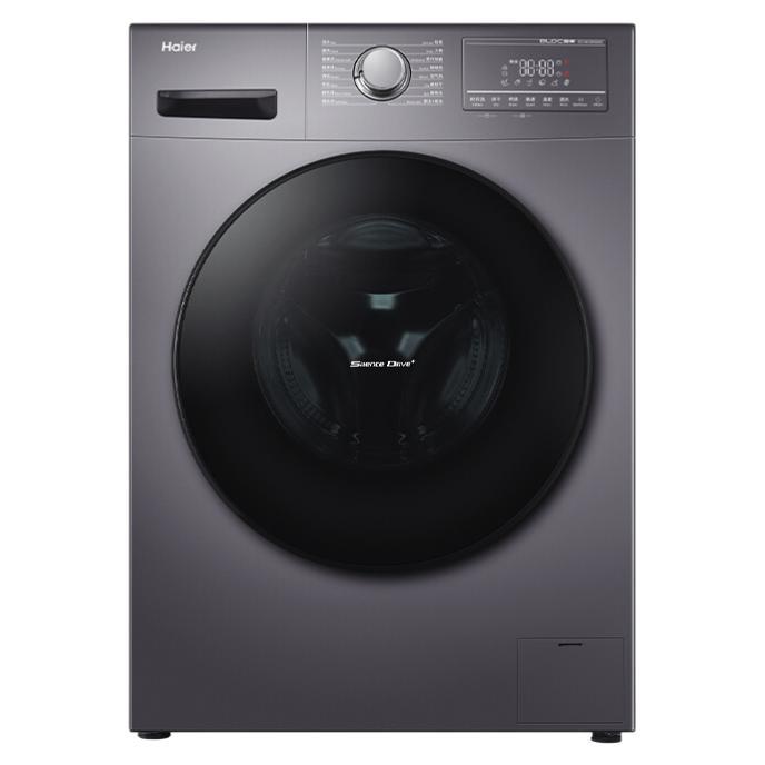 限移动端、京东百亿补贴：Haier 海尔 EG10012HB08S 洗烘一体机 10kg 银色 2199元