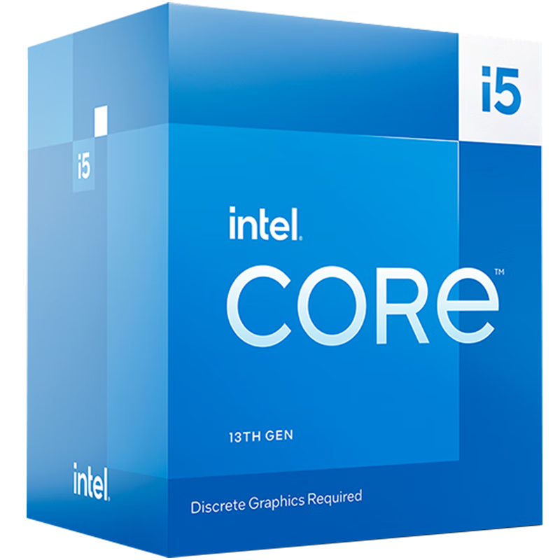 英特尔(Intel) i5-13400F 酷睿13代 处理器 10核16线程 睿频至高可达4.6Ghz 20M三级缓存 台式机CPU 1348元