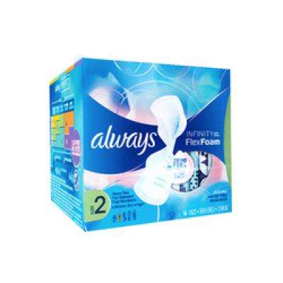 【合1.5元/片】Always 护舒宝 液体卫生巾 夜用270mm 16片*5盒  125元包邮（需用券）