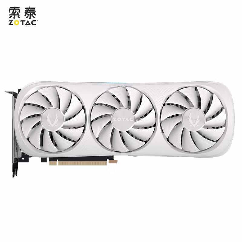 京东百亿补贴：ZOTAC 索泰 GeForce RTX 4080 SUPER TRINITY OC 月白 独立显卡 16GB 7999元