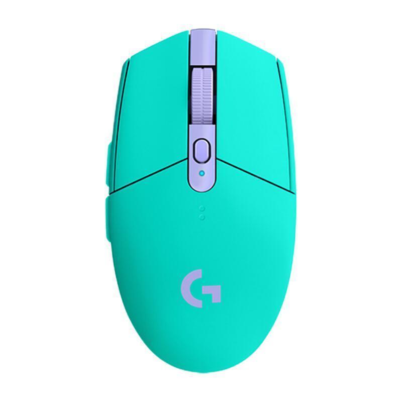 logitech 罗技 G304 2.4G Lightspeed 无线鼠标 12000DPI 薄荷绿+白色印花集防滑贴 券后164元