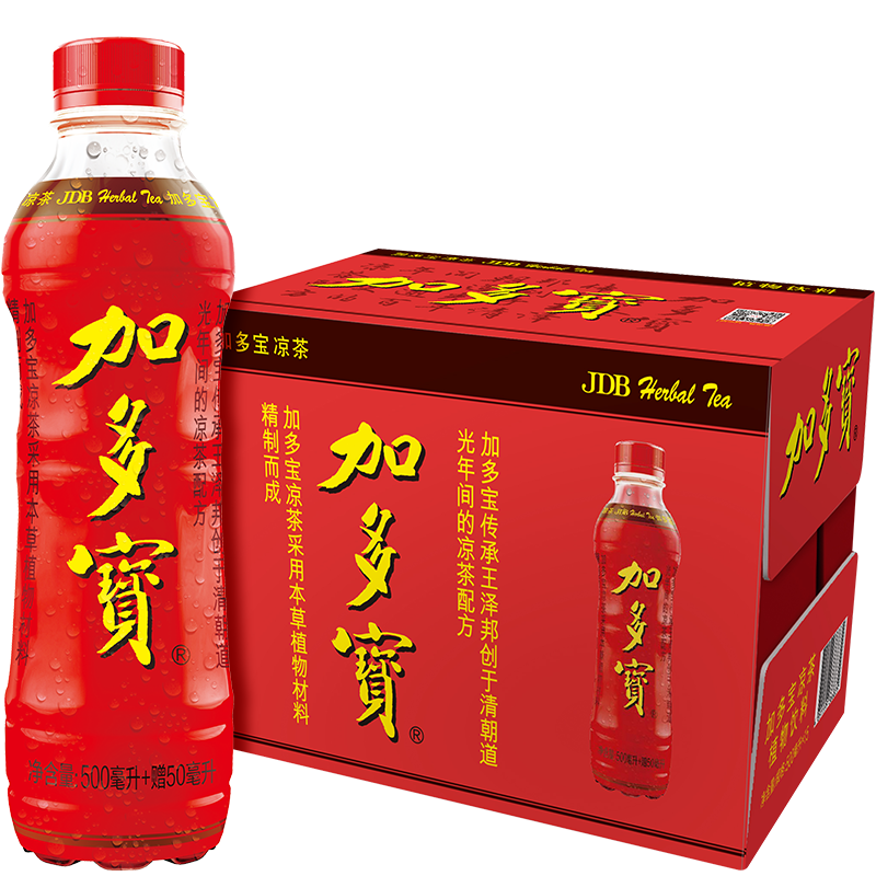 再降价、plus会员、需首购、需凑单:加多宝 凉茶植物饮料 500ml*15瓶＊3件 102.48元包邮（合34.16元/件）