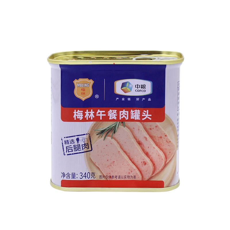 MALING 梅林 午餐肉罐头 340g 16.9元