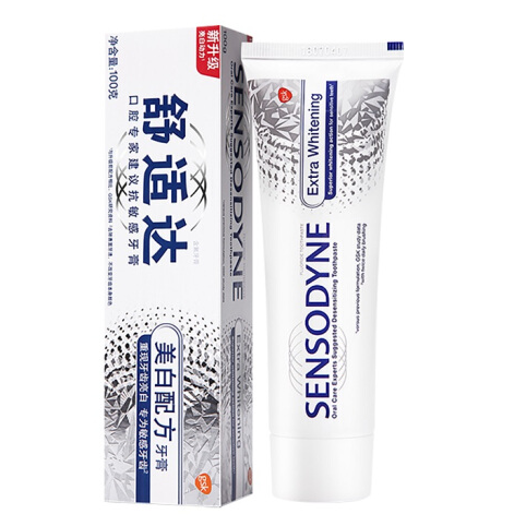 京东PLUS：SENSODYNE 舒适达 基础护理系列 抗敏感美白配方牙膏 100g 17.25元（需买9件，需用券）