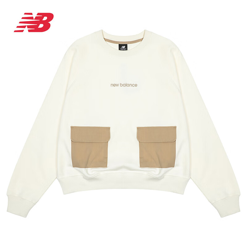 new balance NB卫衣秋季印花男款套头长袖上衣 女款 AWT23320-CIC S ￥59