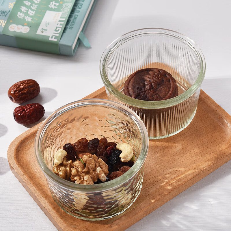 NSYCA 玻璃碗 4个 (款式随机) 券后8.75元