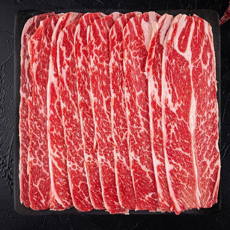 M5原切牛肉片 火锅食材 200g*5盒 ￥68