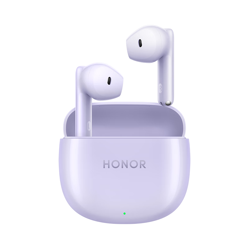 HONOR 荣耀 Earbuds X6 半入耳式真无线动圈降噪蓝牙耳机 紫色 139元