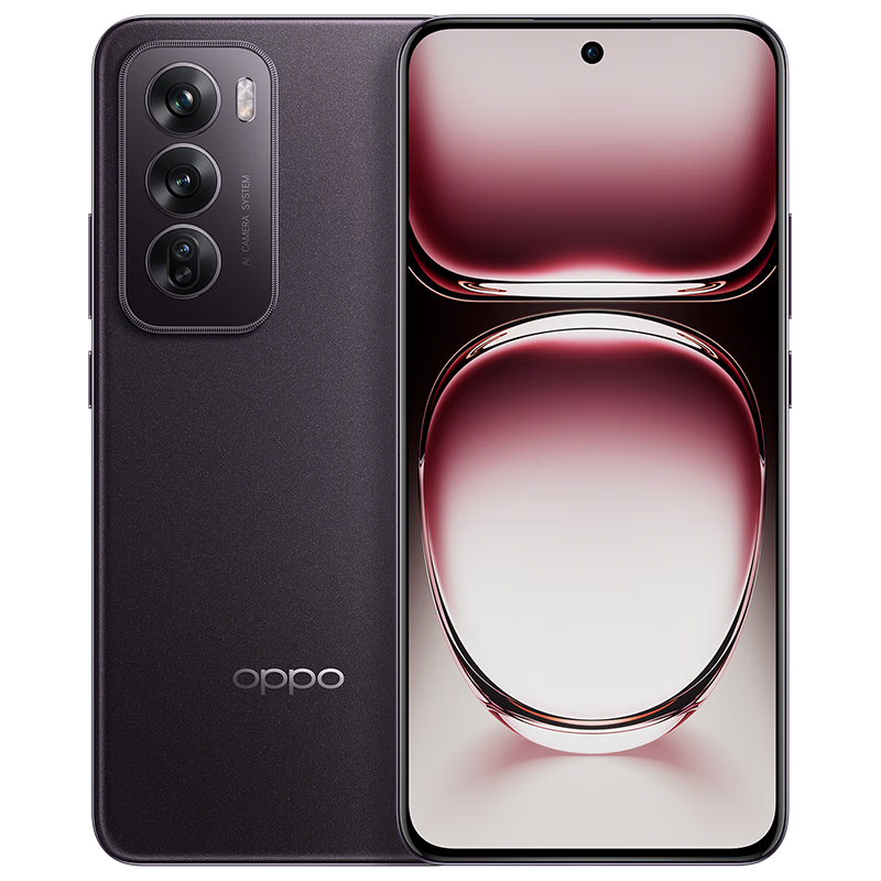 Plus会员：OPPO Reno12 超美小直屏 安卓Live图 天玑旗舰芯 12GB+256GB 乌木黑 游戏智能 新款 AI影像5G拍照手机 2599元