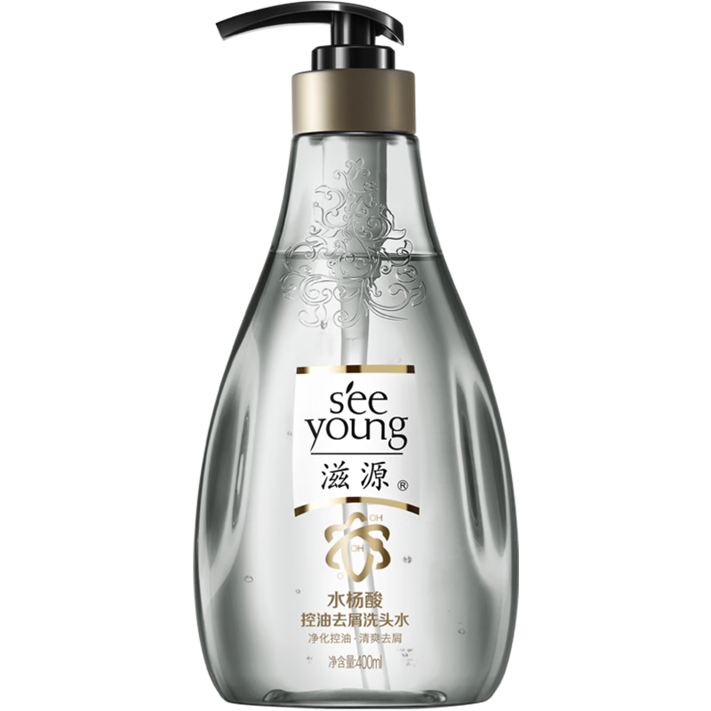 seeyoung 滋源 水杨酸控油去屑洗发水 400ml*3件 49.95元包邮（合16.65元/件，需凑单）