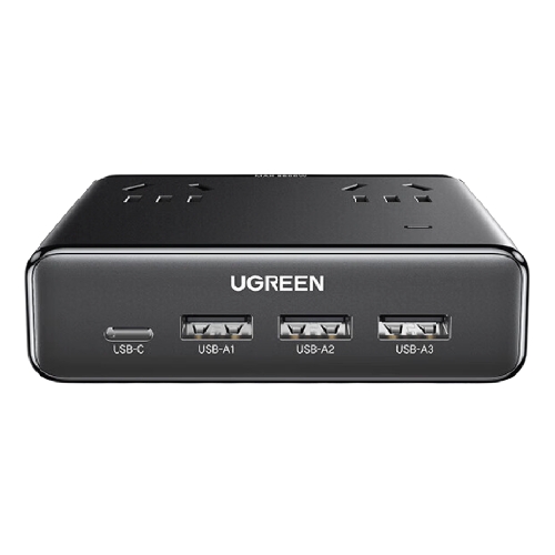 UGREEN 绿联 S620 桌面充电站 20W 3A1C + 4*AC 39.9元