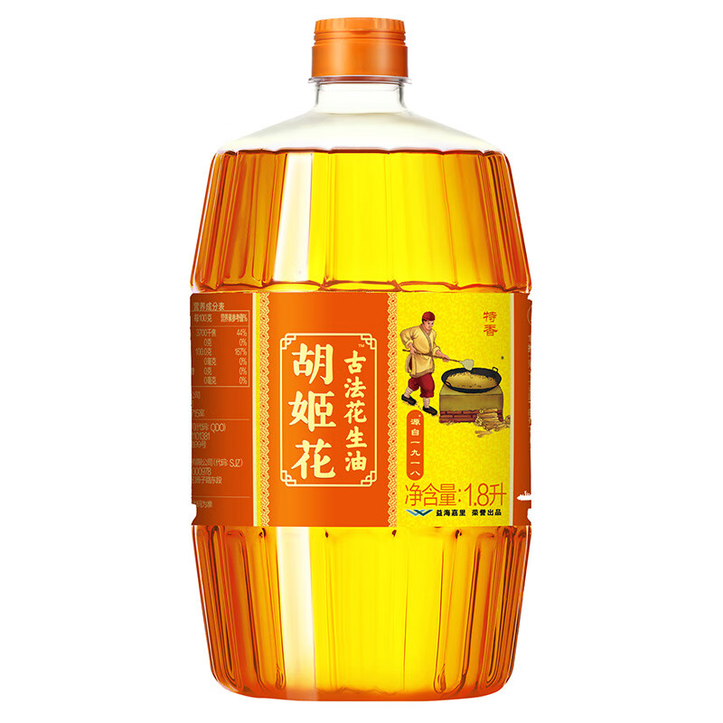 胡姬花 古法花生油 1.8L ￥29.9