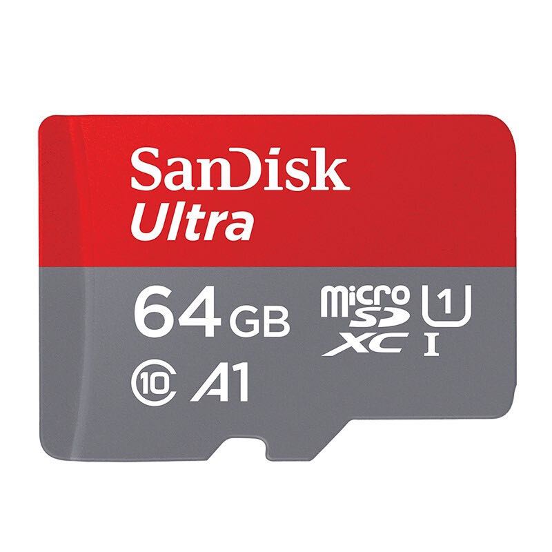 SanDisk 闪迪 A1 至尊高速移动 MicroSD卡 64GB 券后27.72元