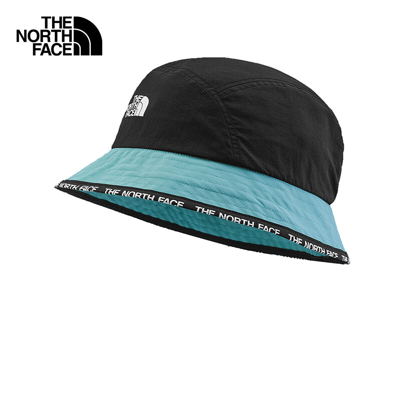 THE NORTH FACE 北面 遮阳帽通用款户外防护渔夫帽7WHA 蓝色/LV2 SM/帽围57.2cm 98.01元