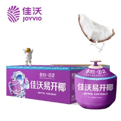 PLUS会员：joyvio 佳沃 泰国易开椰子椰青 6个装 中果800g+ 95.9元包邮（需领券）