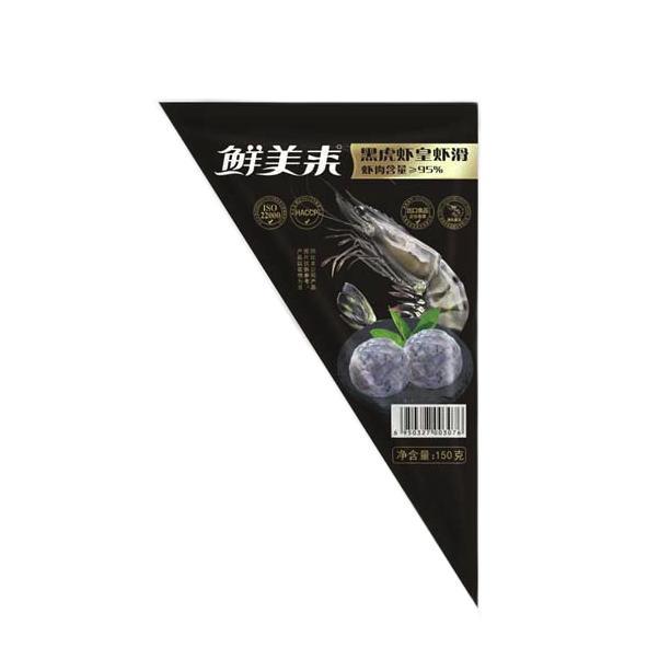 鲜美来 黑虎虾皇虾滑 150g 19.9元