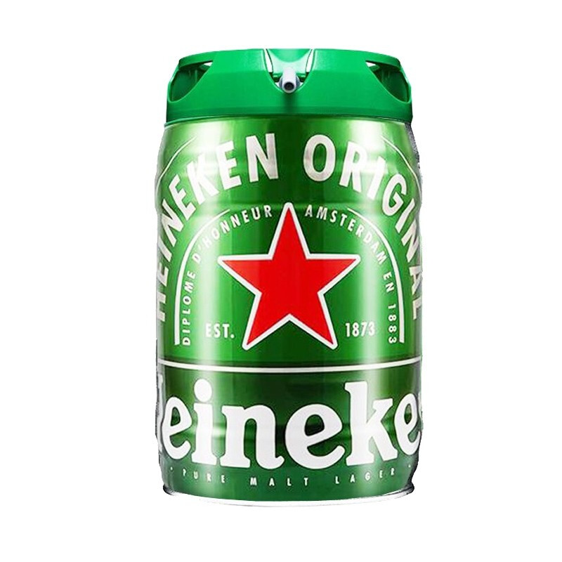 Heineken 喜力 铁金刚 啤酒 5L 券后97.31元