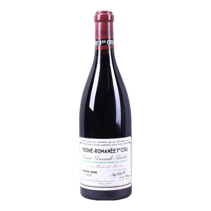 ROMANéE-CONTI 罗曼尼康帝 沃恩罗曼尼 一级园 2006年 干红葡萄酒 750ml 单瓶装 39569.01元 包邮