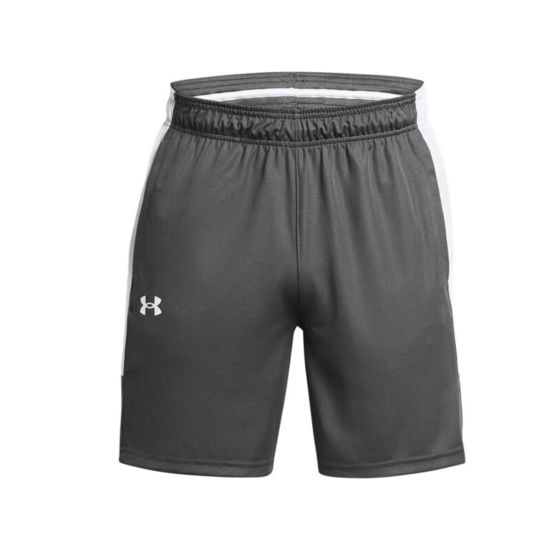 安德玛 UNDERARMOUR）春夏Zone男子可调节运动短裤1383389 犀牛灰025 L 158元