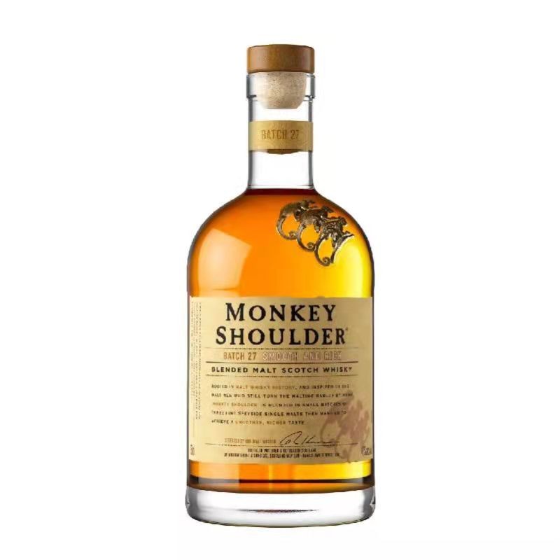 Monkey Shoulder 三只猴子 苏格兰调和纯麦威士忌 40%vol 1000ml 券后187.05元