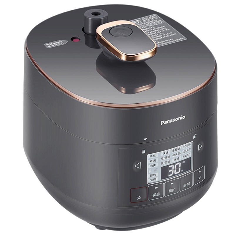 Panasonic 松下 SR-PB201-H 电压力锅 2L 灰色 399元