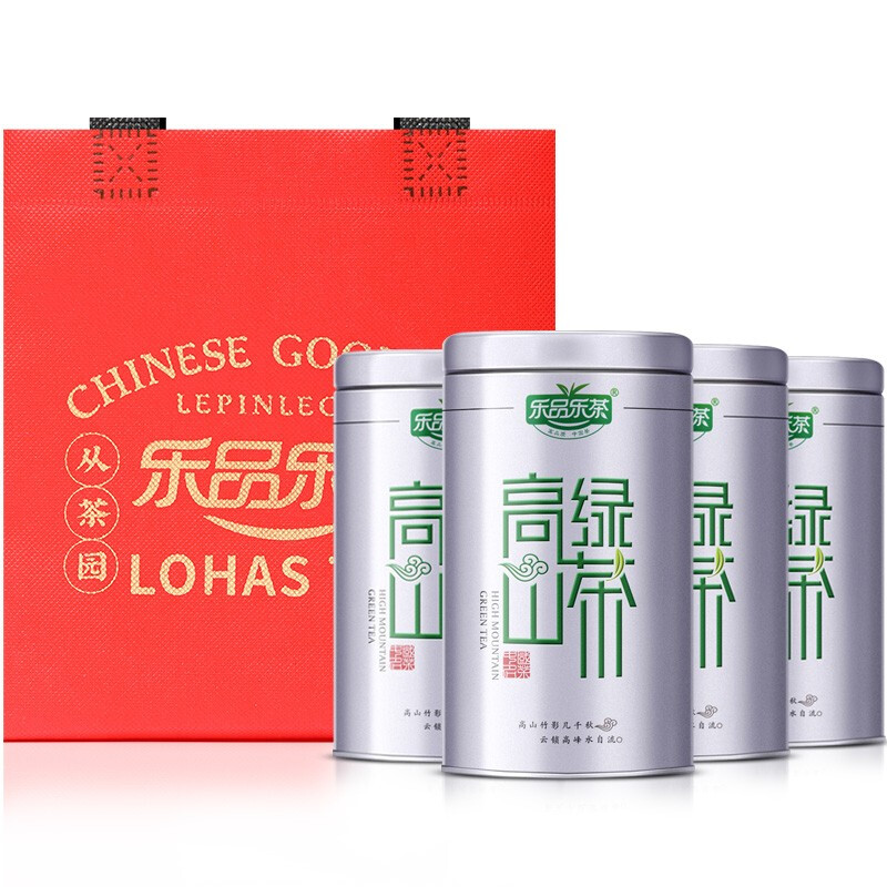 樂(lè)品樂(lè)茶 綠茶黃山高山云霧 特級(jí)250g 2024禮盒裝茶葉明前濃香型春茶自己喝 券后61.1元