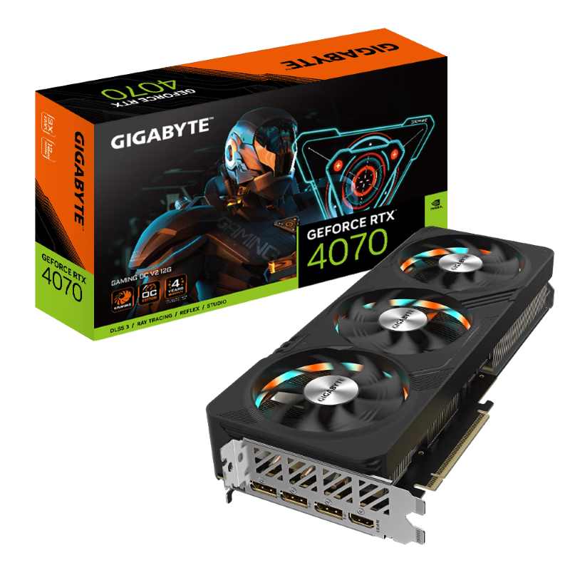 技嘉（GIGABYTE） RTX 4070 Super/4070 12G显卡 魔鹰OC 12GV2 4399元（需领券）