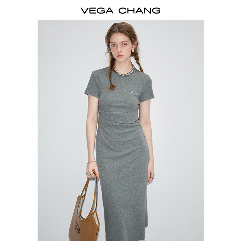 限移動(dòng)端、京東百億補(bǔ)貼：VEGA CHANG 女士連衣裙 NNW2403040895 154元