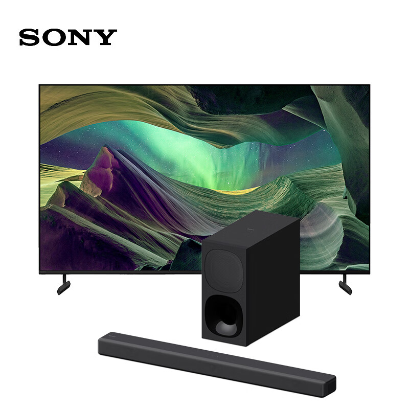 SONY 索尼 KD-75X85L+HT-G700 震撼观赛套装 7.1.2声道音效 回音壁 10619元