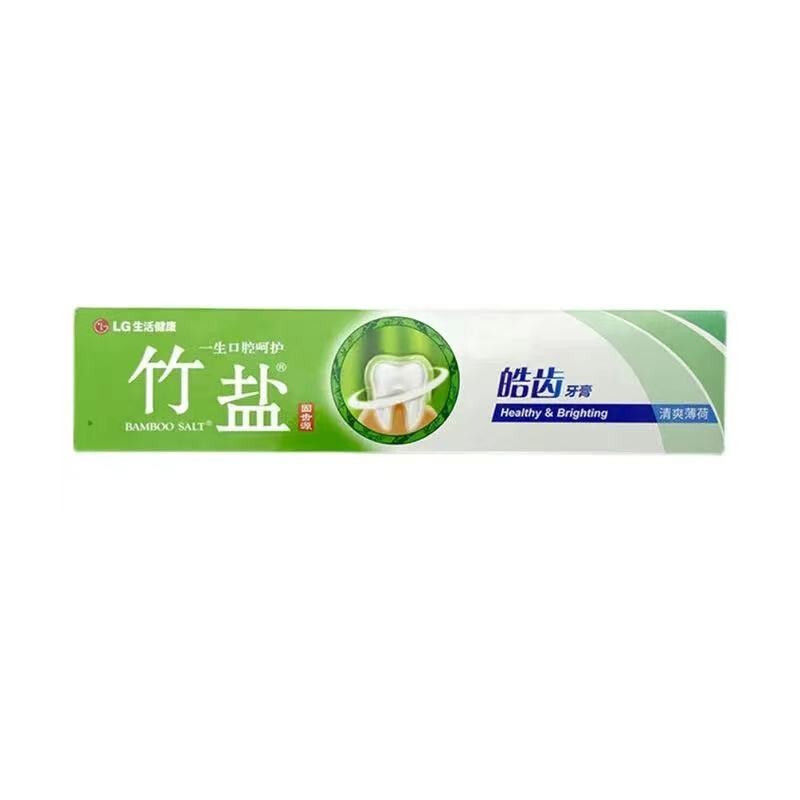 BAMBOO SALT 竹盐 固齿源皓齿牙膏 清爽薄荷 105g 5元