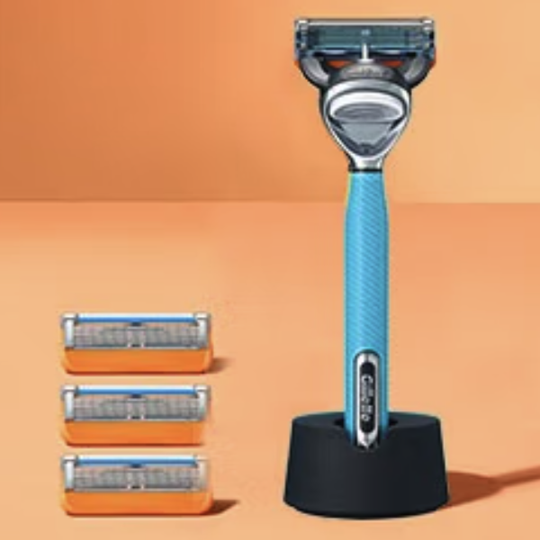 Gillette 吉列 锋隐5手动剃须刀 青春版 1刀架+4刀头+沥水底座 104元