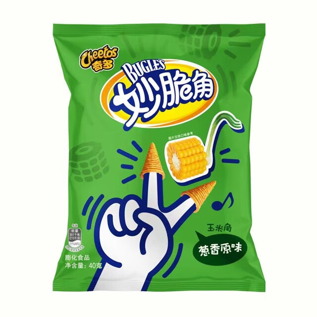 临期品：Cheetos 奇多 葱香原味妙脆角零食 40g*5件 6.9元包邮，合1.38元/件