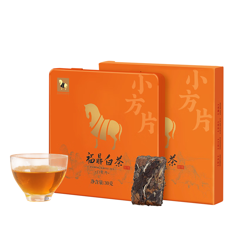 八马茶业 2016年 福鼎白茶 白牡丹 30g 19.9元