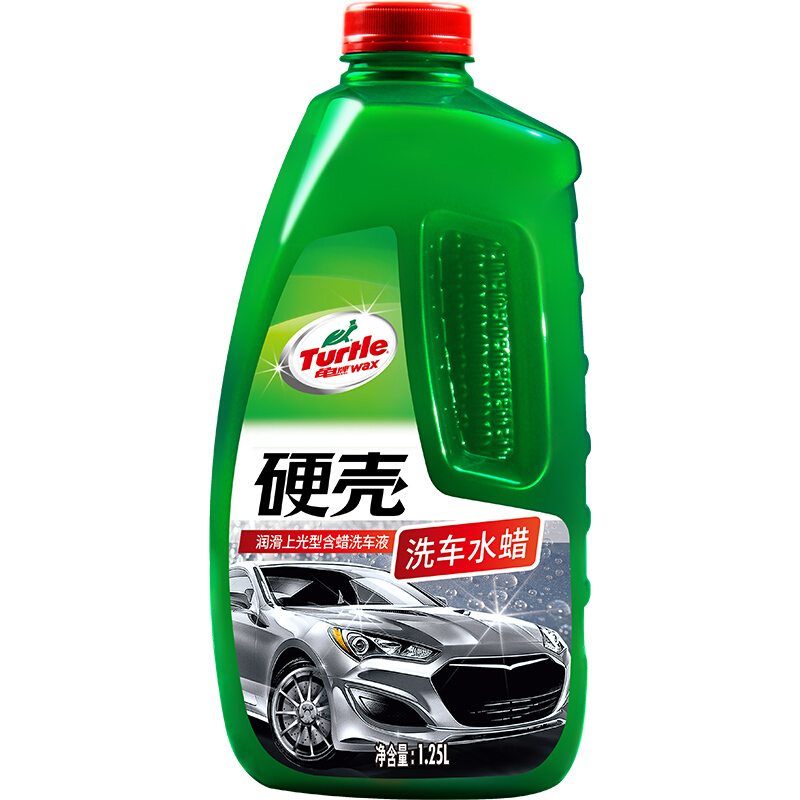 限移动端、京东百亿补贴：Turtle Wax 龟牌 G-4008R1 硬壳高泡洗车液 1.25L 29.03元