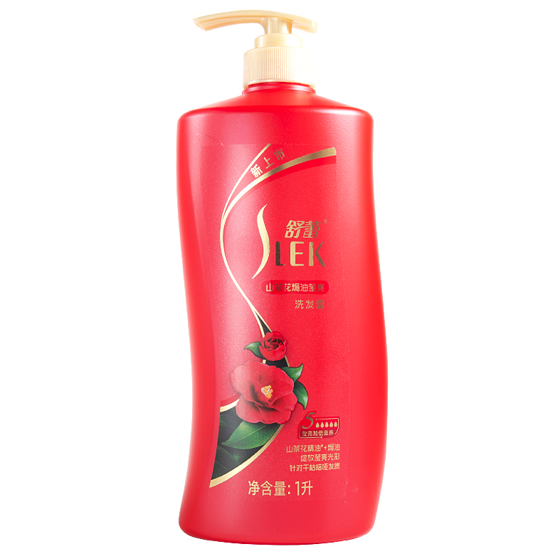 SLEK 舒蕾 山茶花焗油瑩亮去屑洗發(fā)露 1L 28.89元