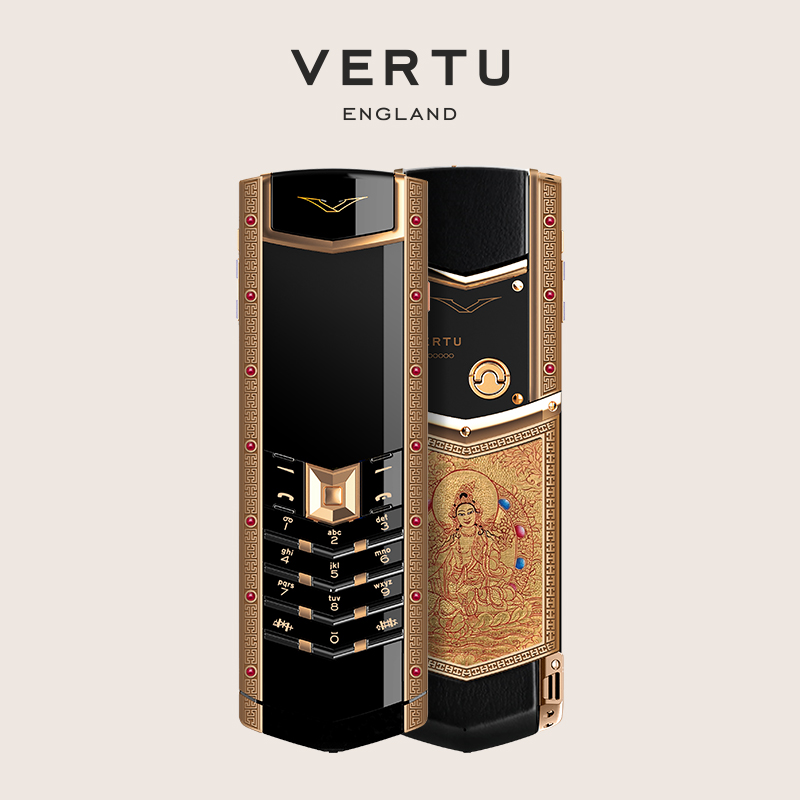 VERTU 緯圖 Signature系列4G款高端特色手機 本命佛五路財神 白度母 3GB+32GB 496755元